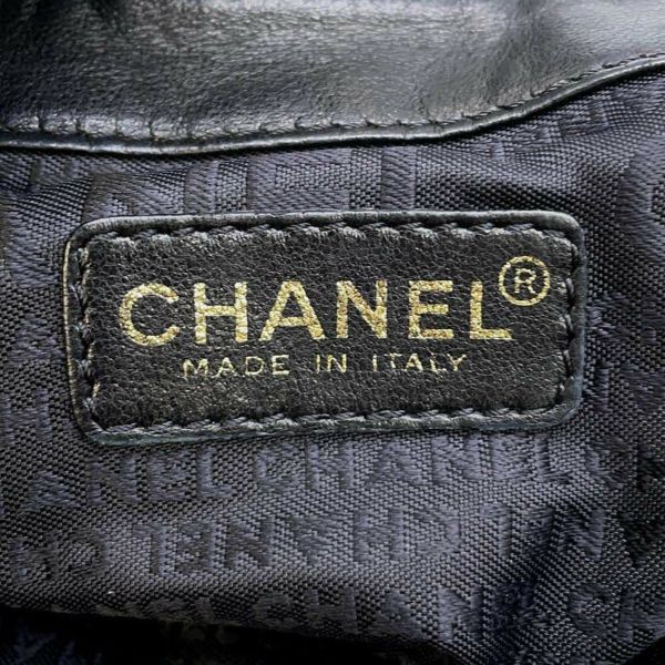 シャネル チェーンショルダーバッグ ココマーク ベロア CHANEL 黒