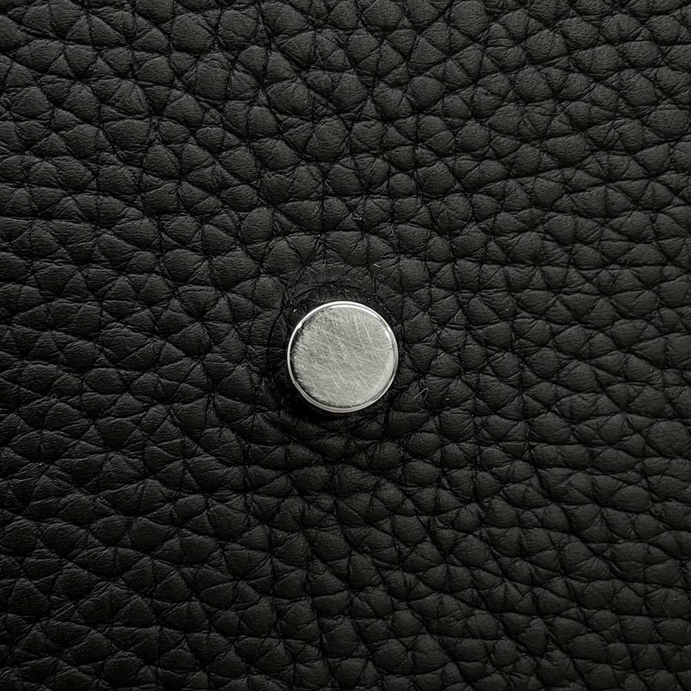 エルメス ハンドバッグ リンディ30 ブラック/シルバー金具 トリヨンクレマンス Y刻印 2way 黒