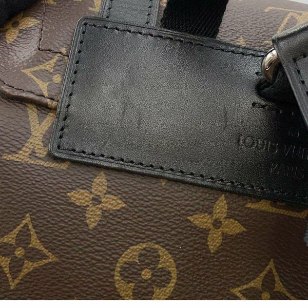 ルイヴィトン リュック モノグラム マカサー クリストファーPM M43735 LOUIS VUITTON ヴィトン バックパック メンズ バッグ