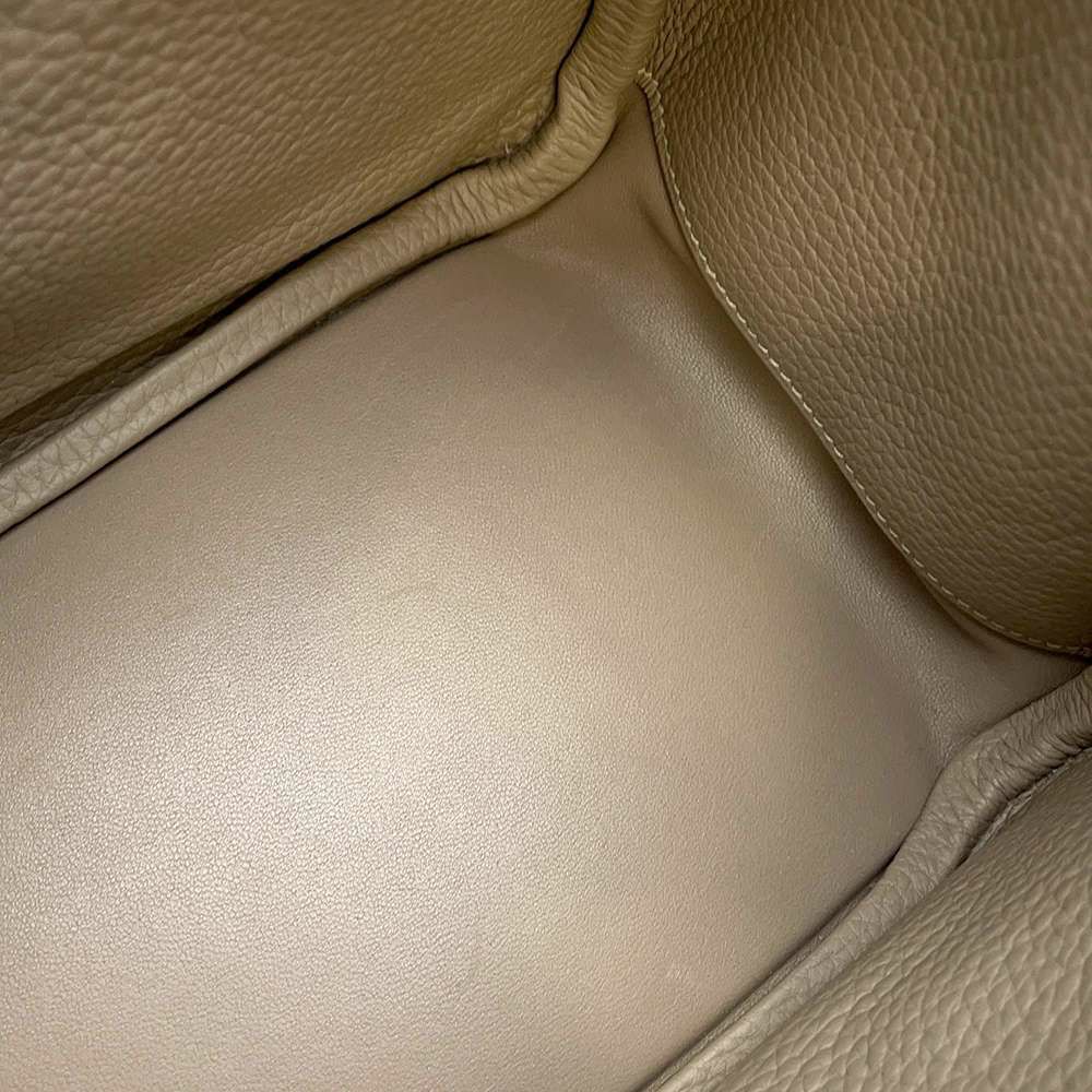 エルメス ハンドバッグ リンディ26 トゥルティエールグレー/シルバー金具 トリヨンクレマンス T刻印 2wayショルダー