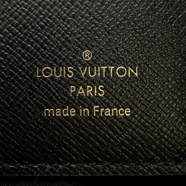 ルイヴィトン 三つ折り財布 モノグラム/モノグラム・リバース ポルトフォイユ・ゾエ M80725 LOUIS VUITTON 黒