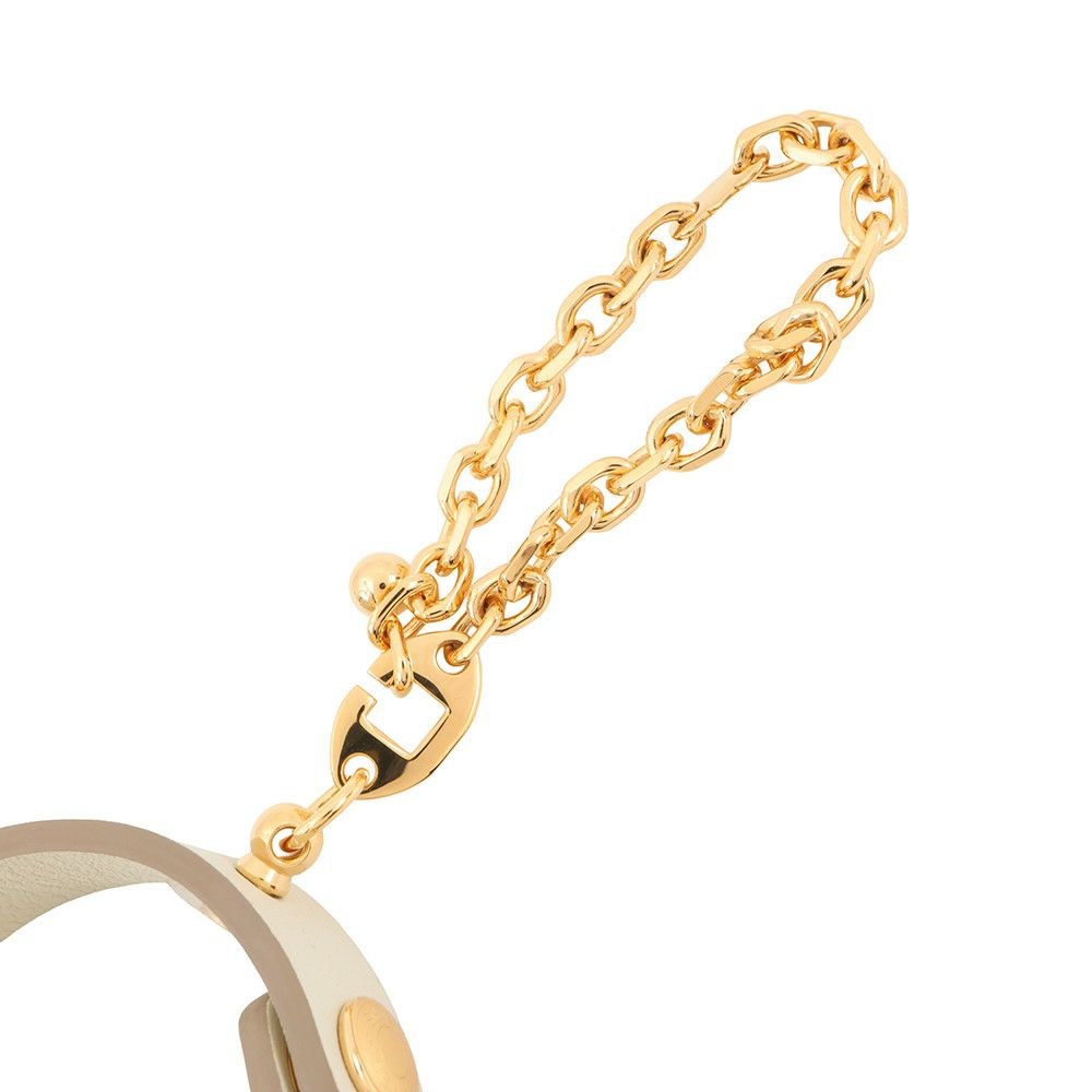 エルメス グローブホルダー ハートモチーフ クレ/ゴールド金具 スイフト HERMES 手袋ホルダー