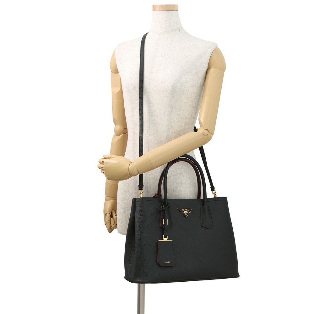 プラダ トートバッグ サフィアーノ レザー 1BG775 PRADA 2way