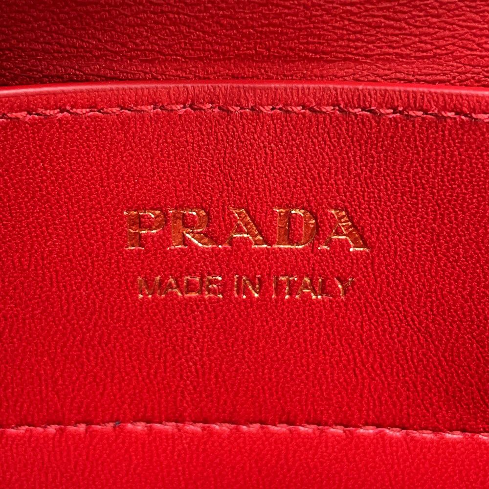 プラダ トートバッグ サフィアーノ レザー 1BG775 PRADA 2wayショルダーバッグ 黒