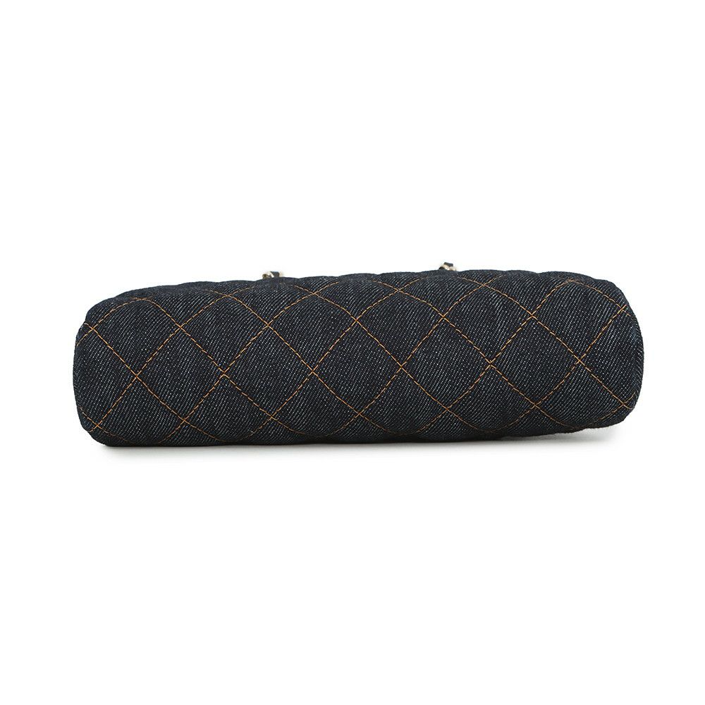 シャネル チェーンクラッチ ココマーク マトラッセ デニム AP5092 CHANEL チェーンショルダー 2026 春夏 プレコレクション