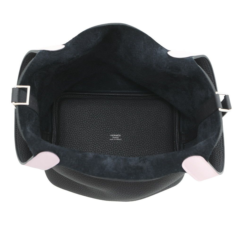 エルメス ピコタンロックPM エクラ キャバン/モーヴペール/シルバー金具 トリヨンクレマンス/スイフト B刻印