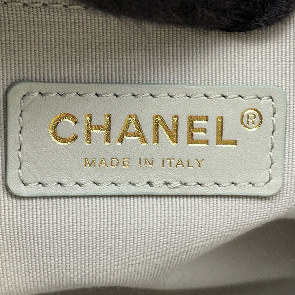 シャネル チェーントートバッグ ドーヴィル ショッピングバッグ ラムスキン AS3351 CHANEL 2way