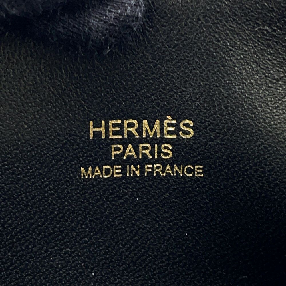 エルメス ハンドバッグ ボリード27 ブラック/ゴールド金具 エプソン U刻印 ２wayショルダー 黒