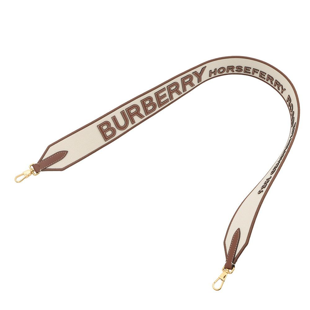 バーバリー ショルダーストラップ ロゴ キャンバス BURBERRY ストラップ