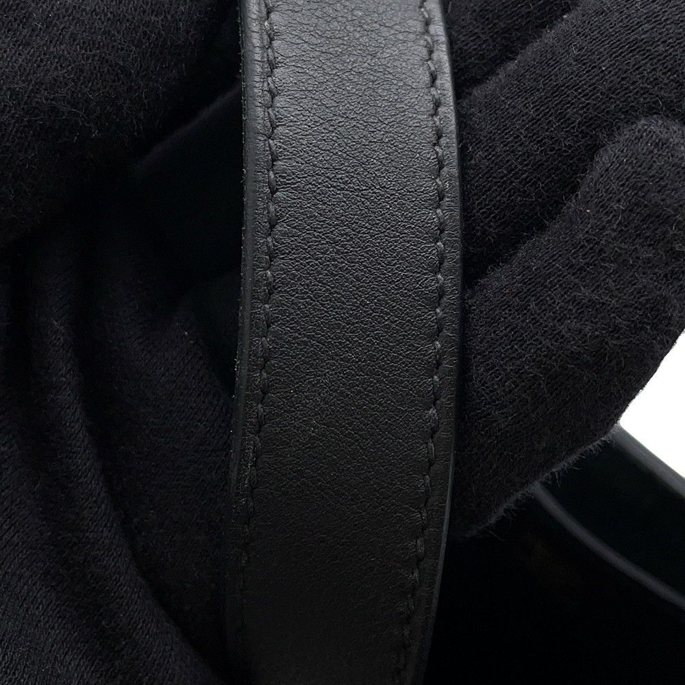 エルメス トートバッグ インザループ 18 ブラック/ゴールド金具 トリヨンクレマンス/スイフト B刻印 黒