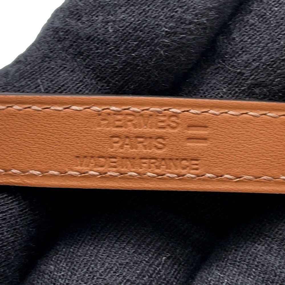 エルメス ブレスレット ケリー ドゥブルトゥール オンブレ/ピンクゴールド金具 リザードナチュラ W刻印 T3