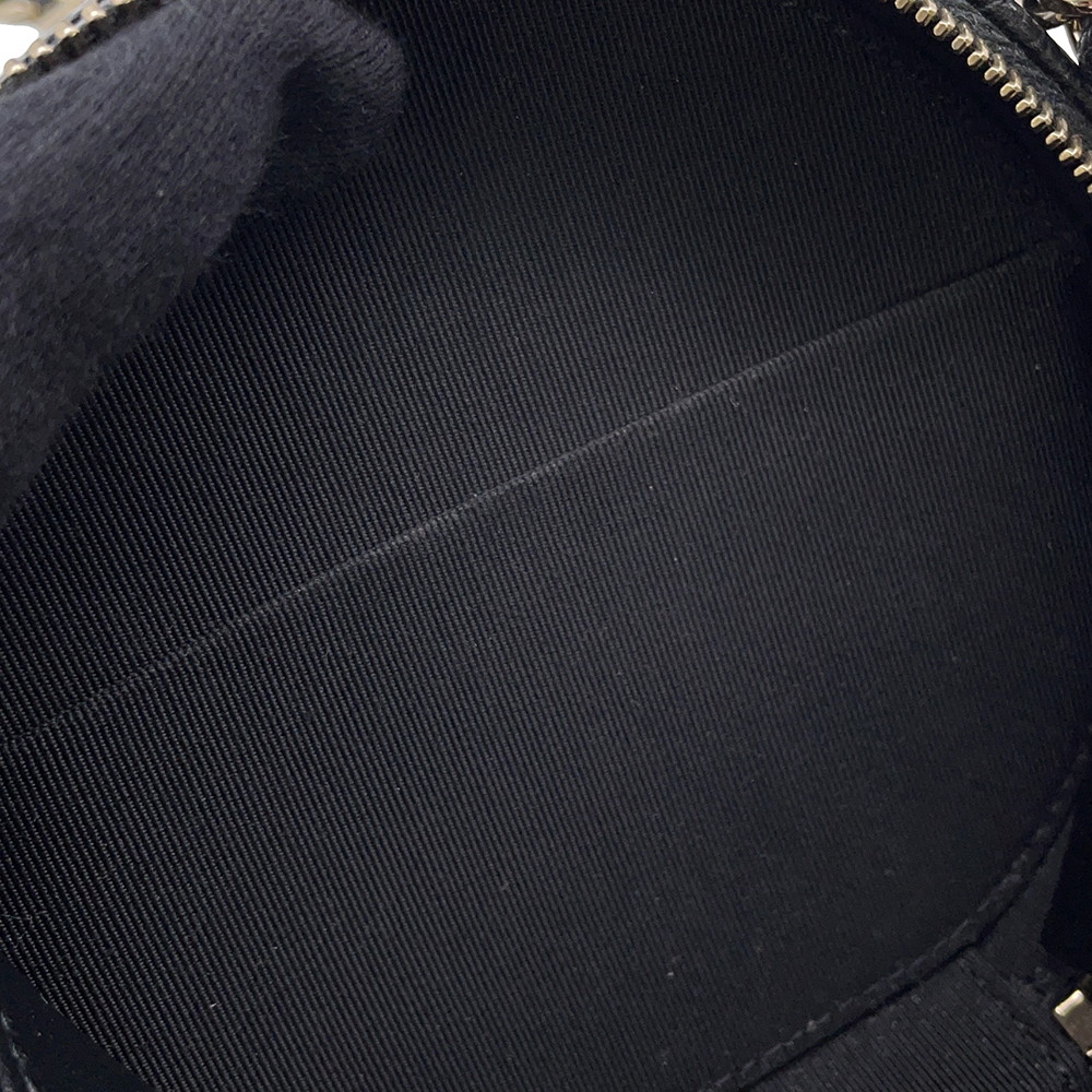 シャネル チェーンショルダーバッグ マトラッセ スモールヴァニティバッグ キャビアスキン AP2502 CHANEL 黒