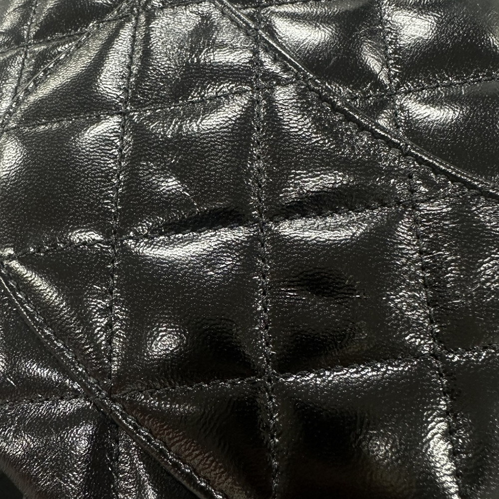 シャネル チェーンショルダーバッグ マトラッセ シャイニーラムスキン AS5130 CHANEL 2ｗay 黒