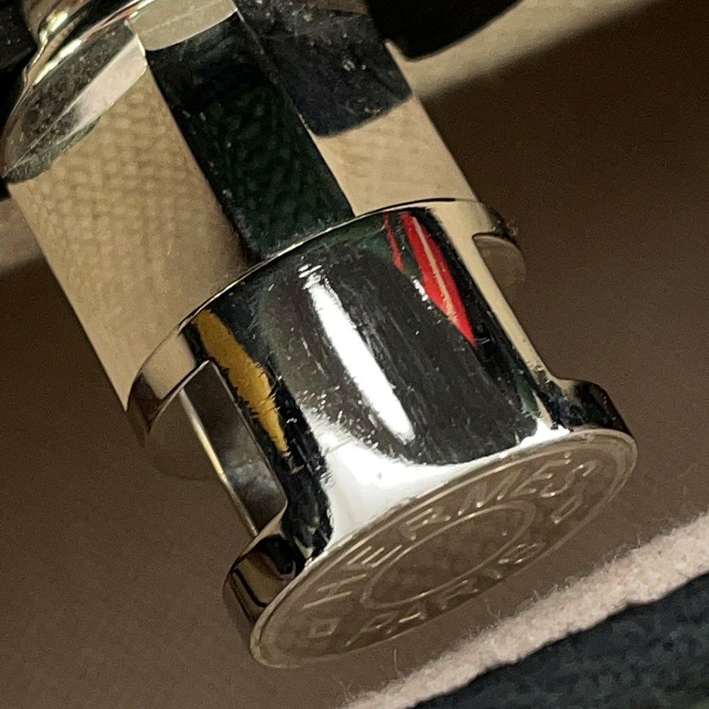 エルメス エールバッグジップPM ルトゥルネ ブラック/マルチカラー/シルバー金具 トワルアッシュ/ヴァッシュハンター W刻印 ２way 黒
