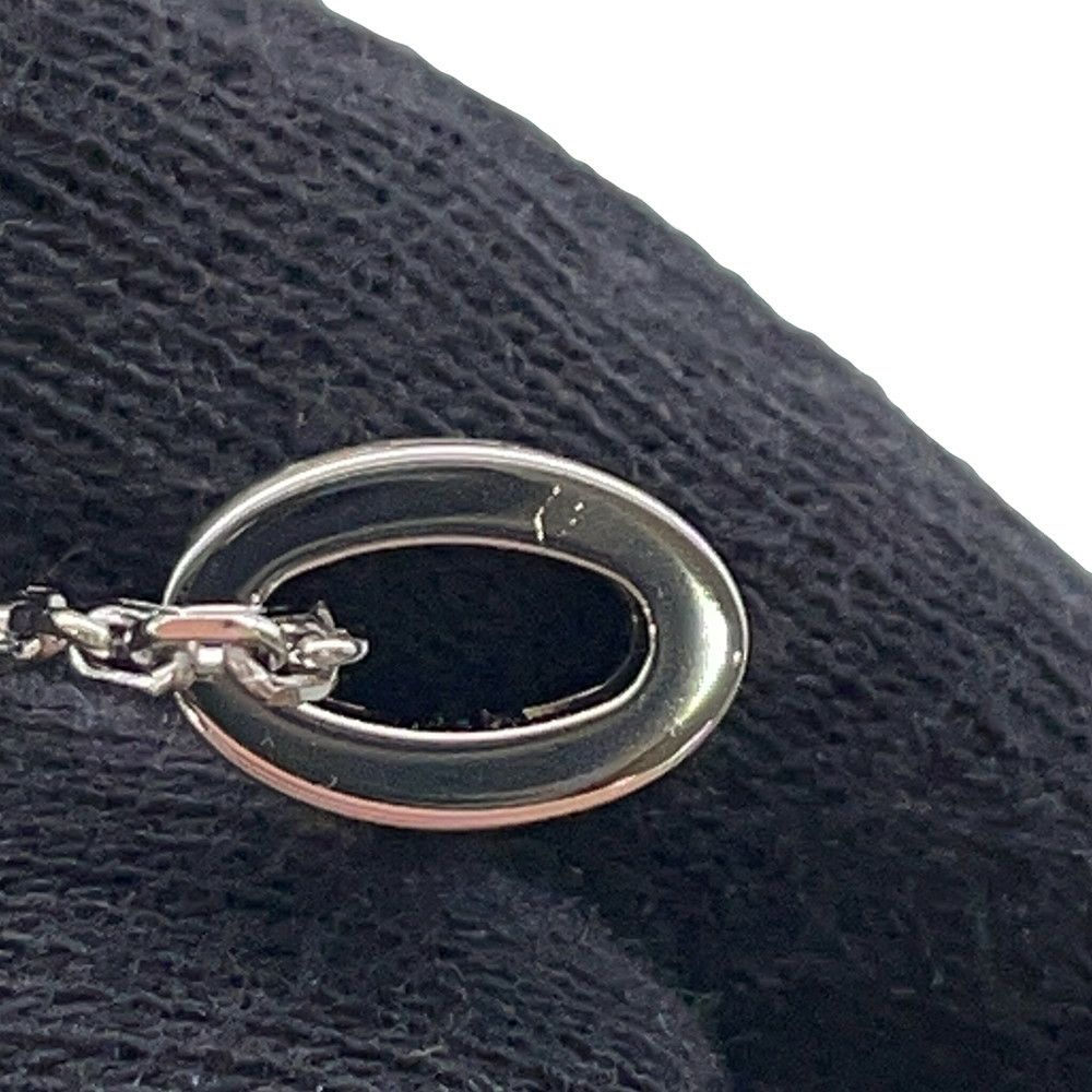 エルメス ネックレス ミニ・ポップアッシュ マロングラッセ/シルバー金具 HERMES アクセサリー ポップH