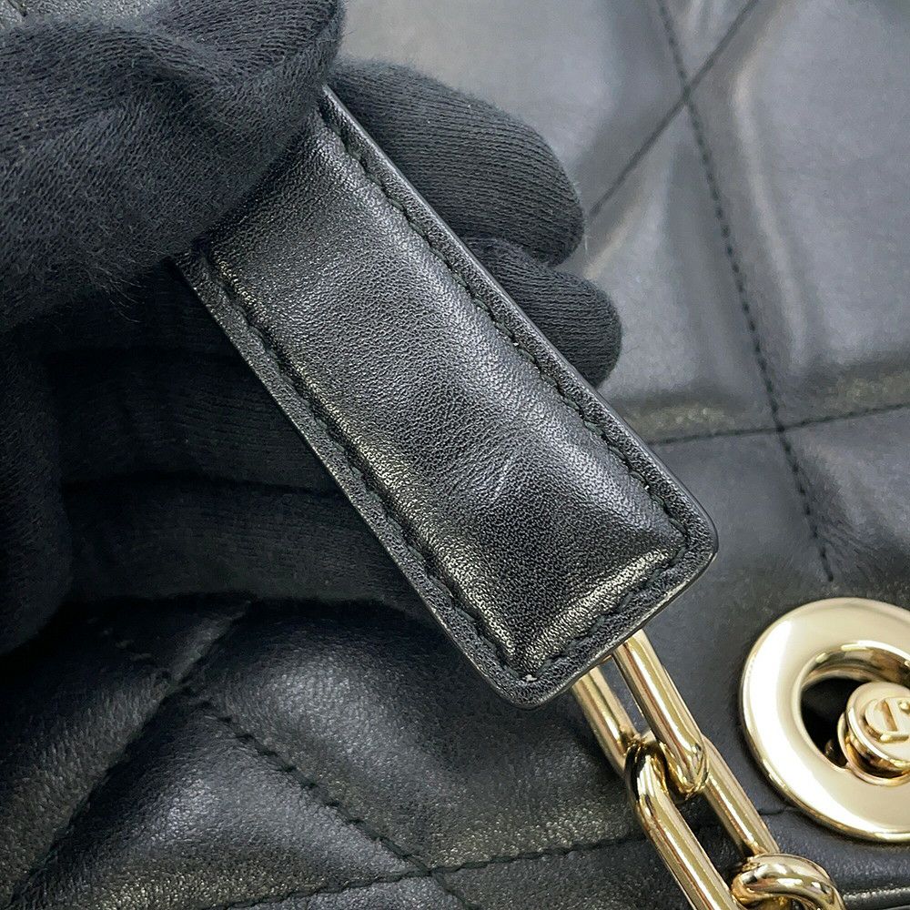 ディオール トートバッグ アーキカナージュ エッセンシャル ミディアム カーフレザー M8721OZVJ Christian Dior 黒
