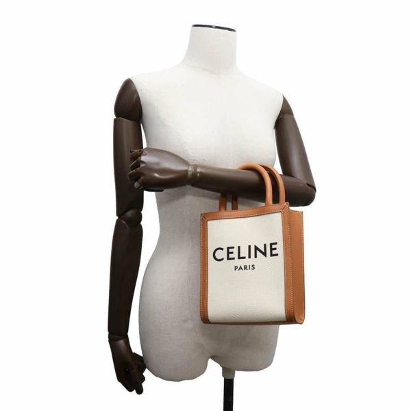 セリーヌ ハンドバッグ バーティカルカバ ミニ ロゴ 193302 CELINE バッグ 2wayショルダーバッグ