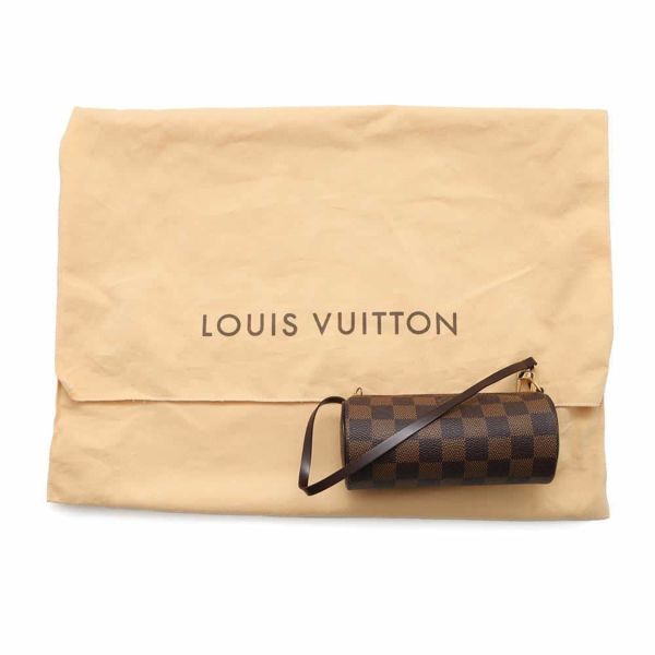 ルイヴィトン ハンドバッグ ダミエ・エベヌ パピヨン30 ポーチ付き N51303 LOUIS VUITTON