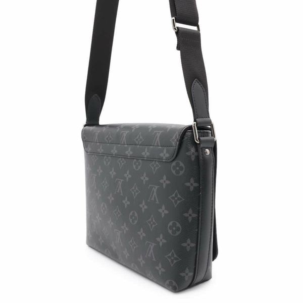 ルイヴィトン ショルダーバッグ モノグラム・エクリプス ディストリクト PM NV3 M46255 LOUIS VUITTON 黒 ブラック