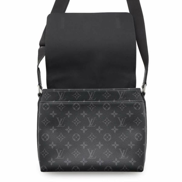 ルイヴィトン ショルダーバッグ モノグラム・エクリプス ディストリクト PM NV3 M46255 LOUIS VUITTON 黒 ブラック