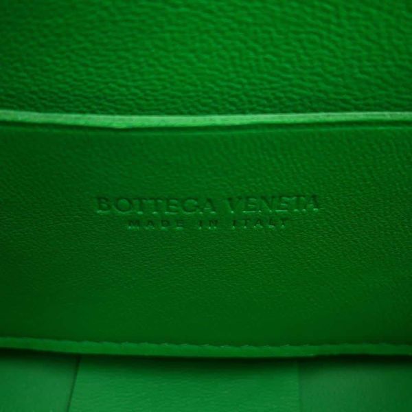 ボッテガヴェネタ ショルダーバッグ キャンディー カセット ラムスキン 666688 BOTTEGA VENETA グリーン