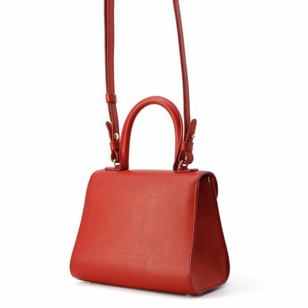 デルヴォー ハンドバッグ ブリヨン ミニ レザー Delvaux 2wayショルダーバッグ デルボー