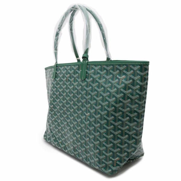 ゴヤール トートバッグ サンルイPM PVC/レザー STLOUIPMLTY09CL09P GOYARD ポーチ付き