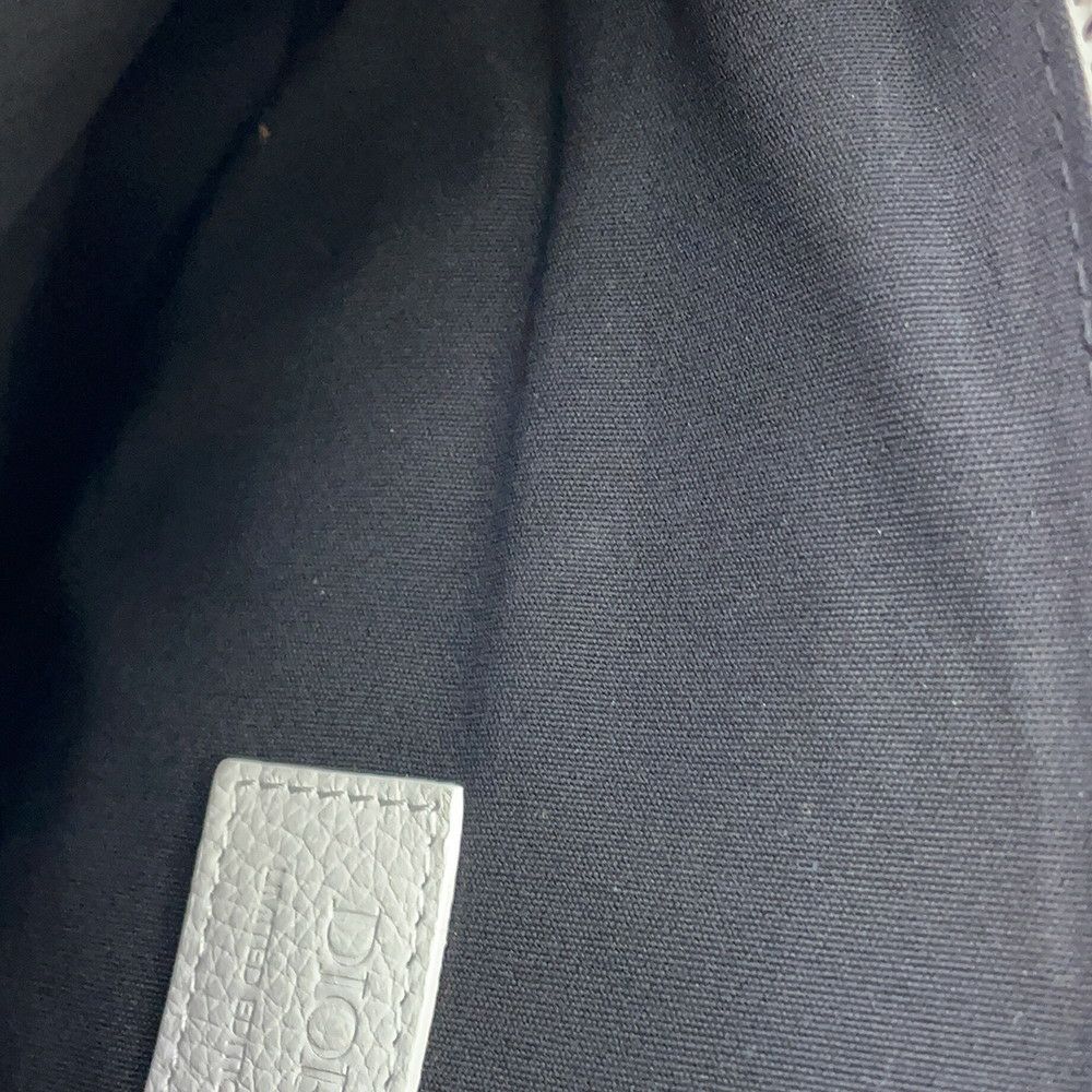 クリスチャン・ディオール ボディバッグ サドルバッグ レザー Christian Dior 白 限定