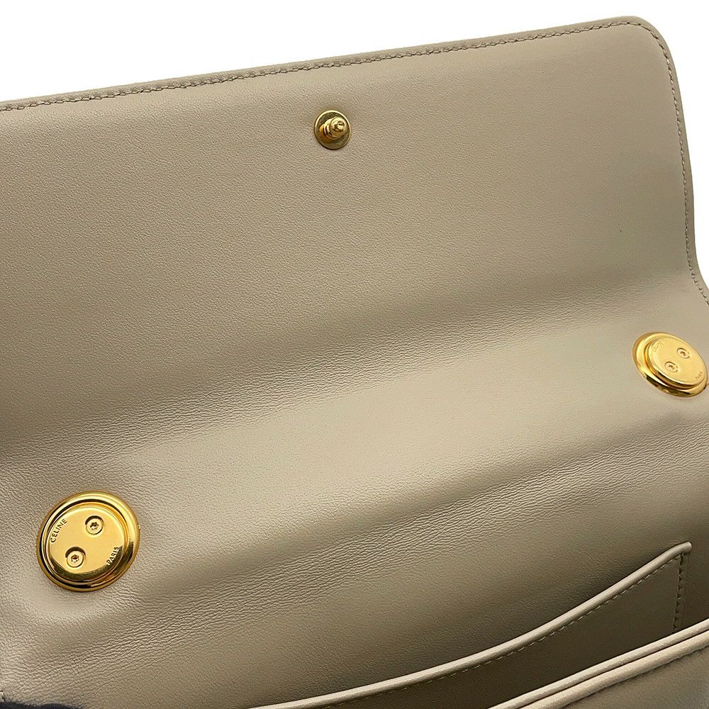 セリーヌ チェーンショルダーバッグ マトラッセ モノクローム 111273EPZ CELINE ワンショルダー