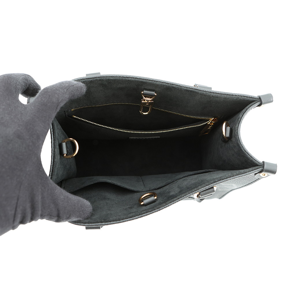 ルイヴィトン ハンドバッグ モノグラム・アンプラント オンザゴーPM M45653 黒 ブラック 2way