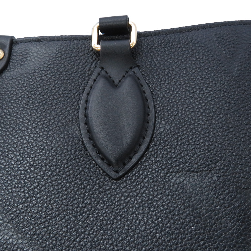 ルイヴィトン ハンドバッグ モノグラム・アンプラント オンザゴーPM M45653 黒 ブラック 2way