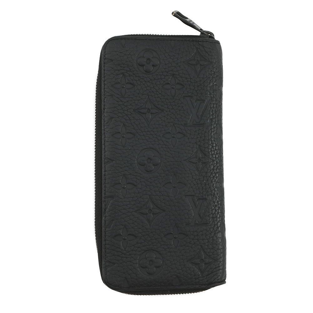 ルイヴィトン 長財布 モノグラム トリヨンレザー ジッピーウォレット・ヴェルティカル M69047 ヴィトン 財布 ラウンドファスナー 黒 ブラック