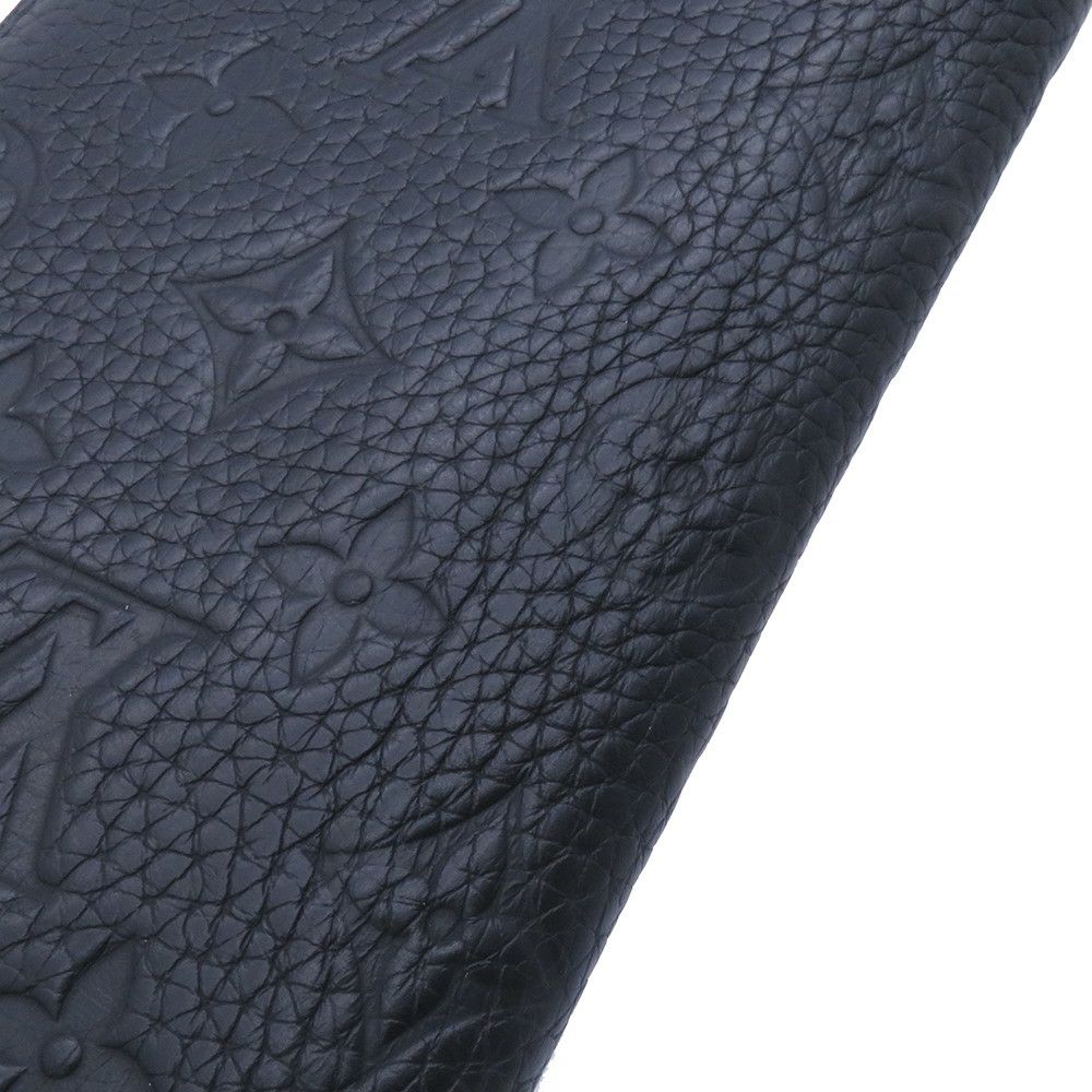 ルイヴィトン 長財布 モノグラム トリヨンレザー ジッピーウォレット・ヴェルティカル M69047 ヴィトン 財布 ラウンドファスナー 黒 ブラック