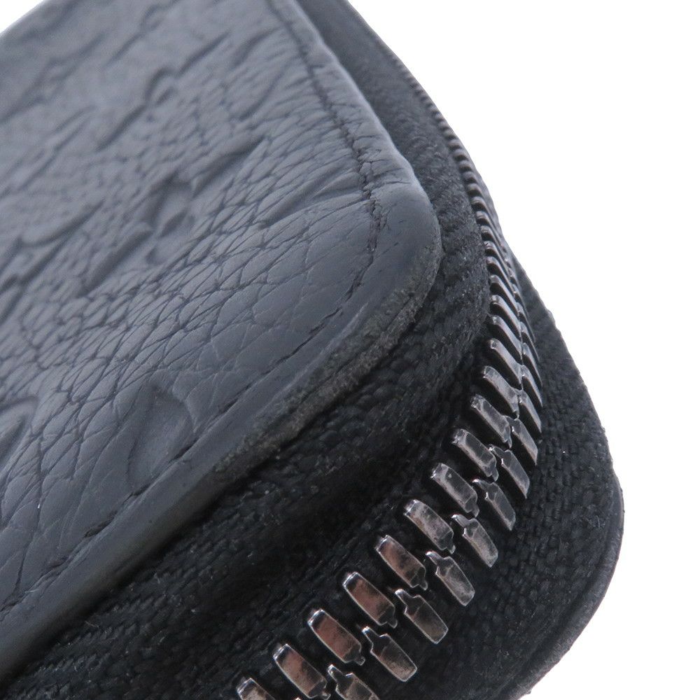 ルイヴィトン 長財布 モノグラム トリヨンレザー ジッピーウォレット・ヴェルティカル M69047 ヴィトン 財布 ラウンドファスナー 黒 ブラック