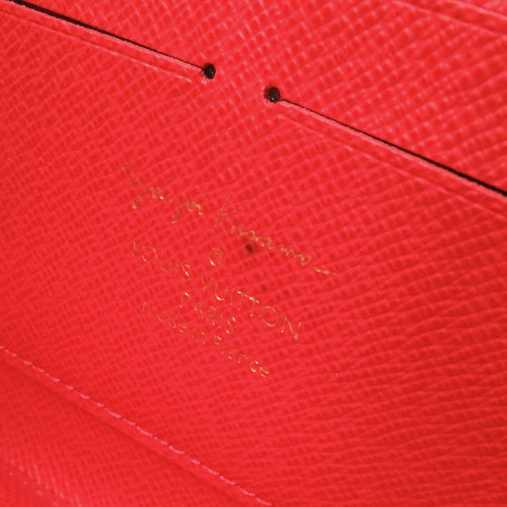 ルイヴィトン 長財布 モノグラム・パンプキンドット LV × YK ジッピー・ウォレット M60450 LOUIS VUITTON 草間彌生コラボ