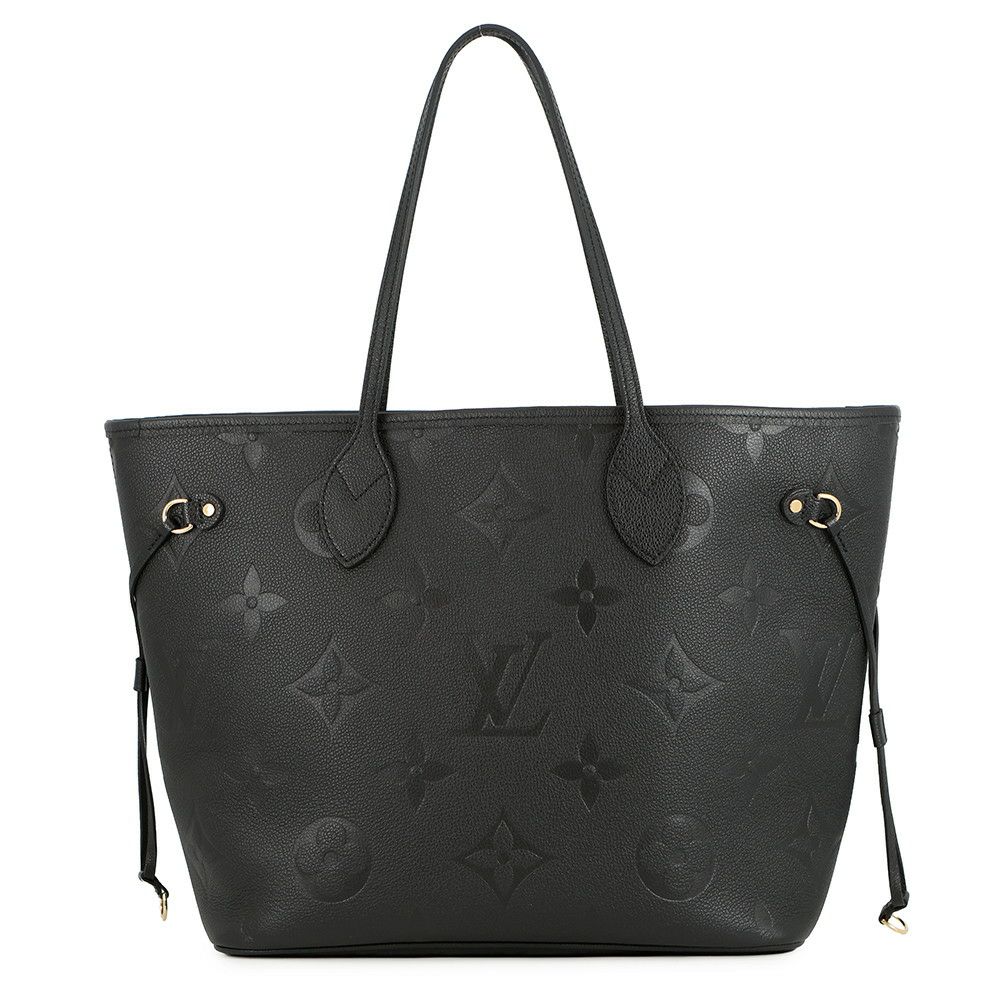 ルイヴィトン トートバッグ モノグラム・アンプラント ネヴァーフル MM M45685 LOUIS VUITTON 黒 ブラック