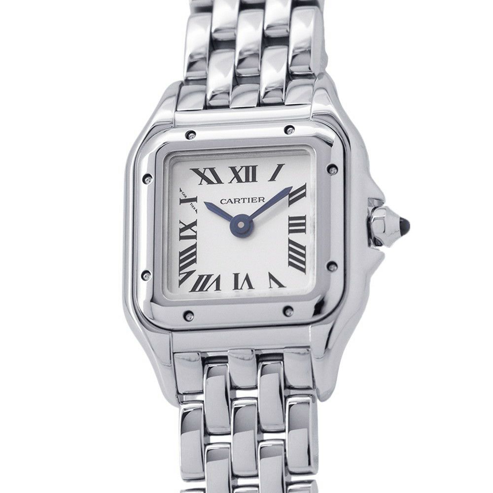 カルティエ パンテール ドゥ カルティエ ミニ WSPN0012 Cartier 腕時計 クォーツ ホワイト文字盤