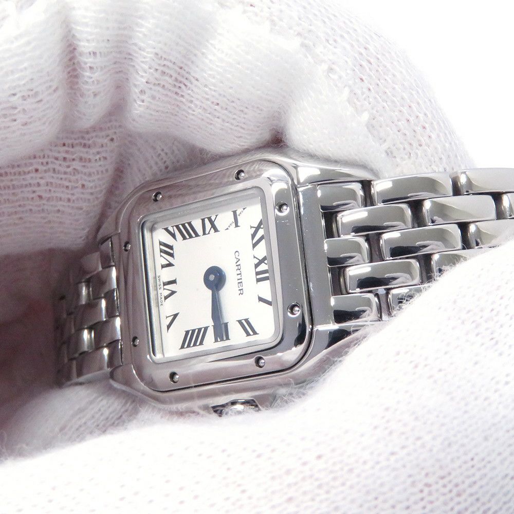 カルティエ パンテール ドゥ カルティエ ミニ WSPN0012 Cartier 腕時計 クォーツ ホワイト文字盤