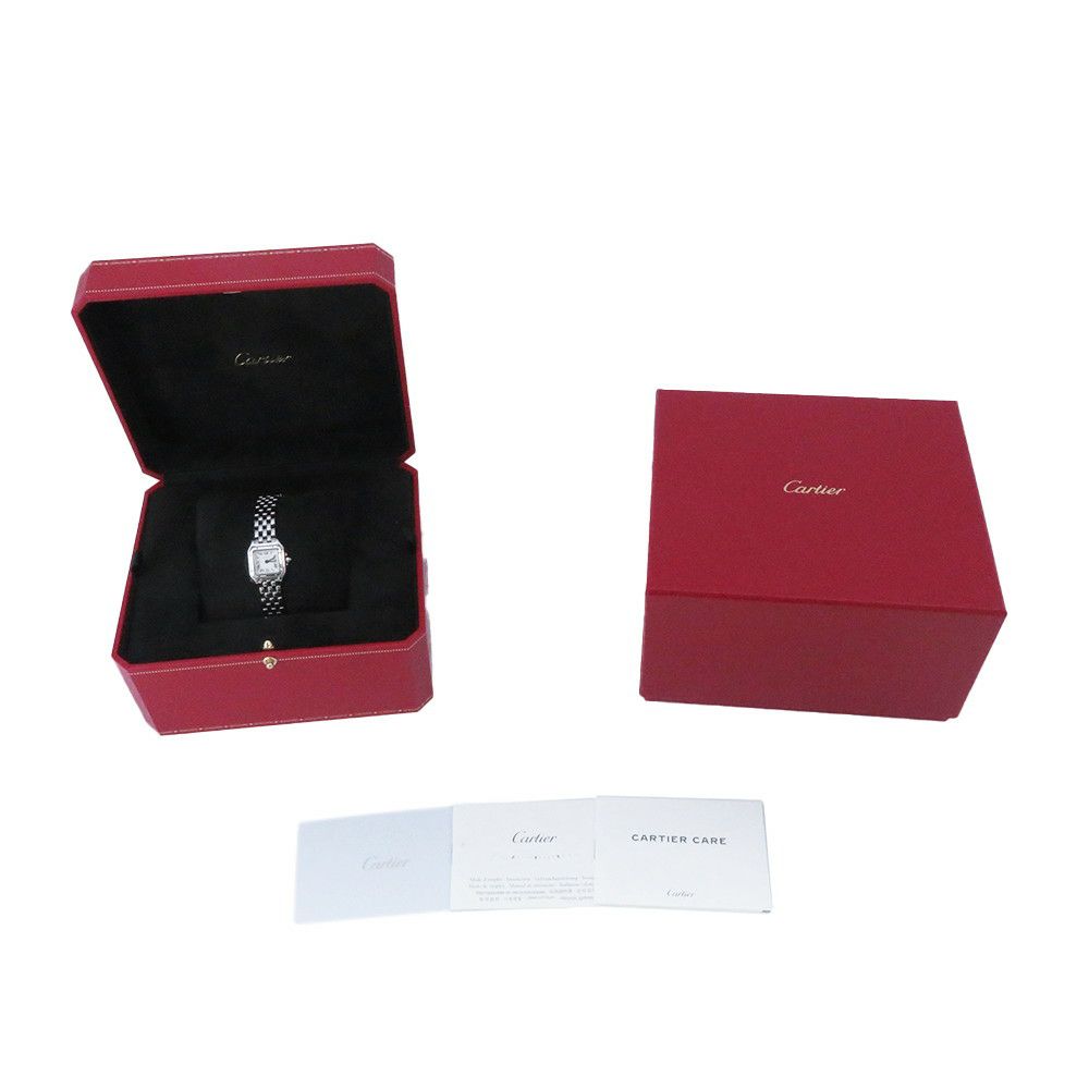カルティエ パンテール ドゥ カルティエ ミニ WSPN0012 Cartier 腕時計 クォーツ ホワイト文字盤