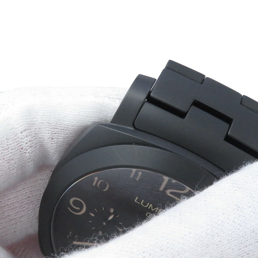 パネライ トゥットネロ ルミノール GMT PAM01438 PANERAI 腕時計 ウォッチ 黒文字盤