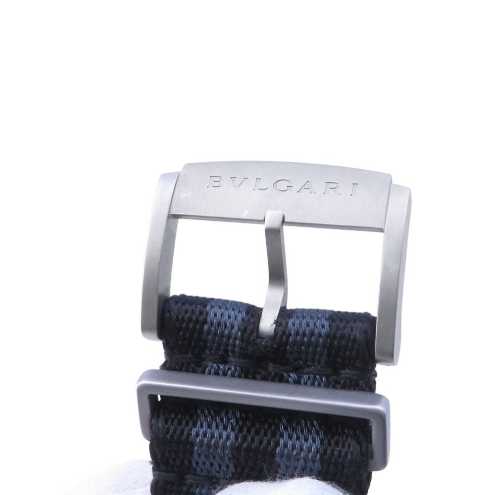 ブルガリ ブルガリブルガリ フラグメント スペシャルエディション BB41S/103443 BVLGARI 腕時計 黒文字盤