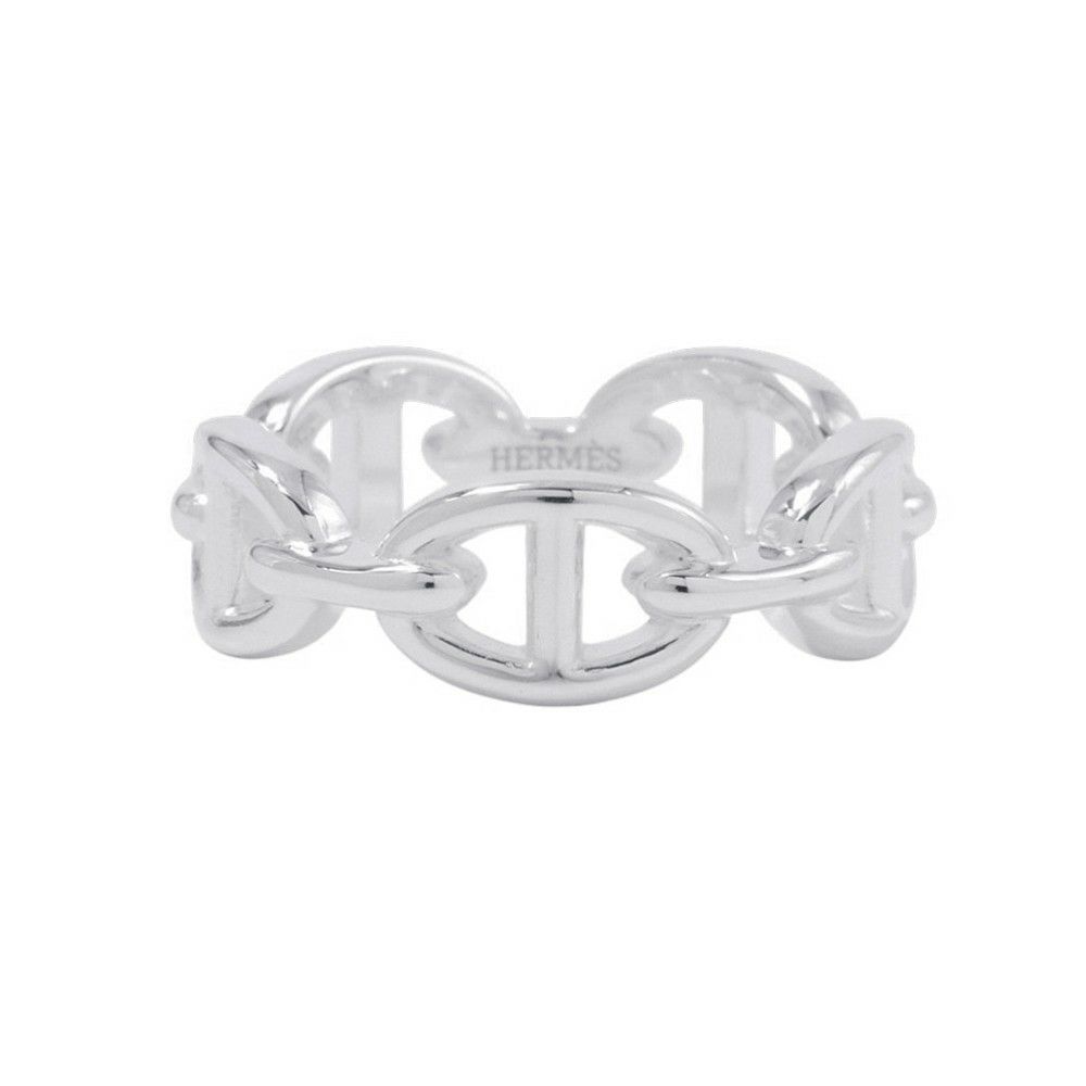 エルメス リング シェーヌダンクル アンシェネPM Enchainee SV925シルバー リングサイズ58 HERMES 指輪