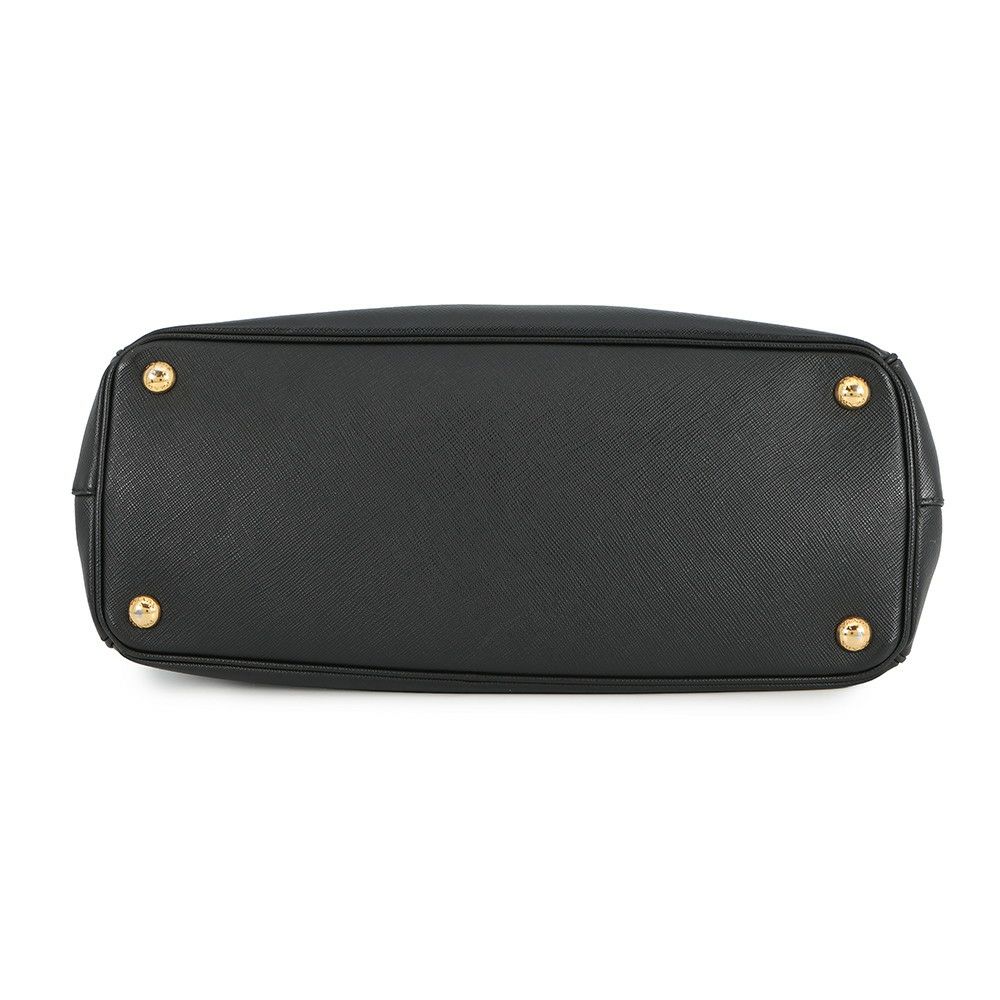 プラダ ハンドバッグ ガレリア サフィアーノ レザー ラージ 1BA274 PRADA 2wayショルダーバッグ 黒