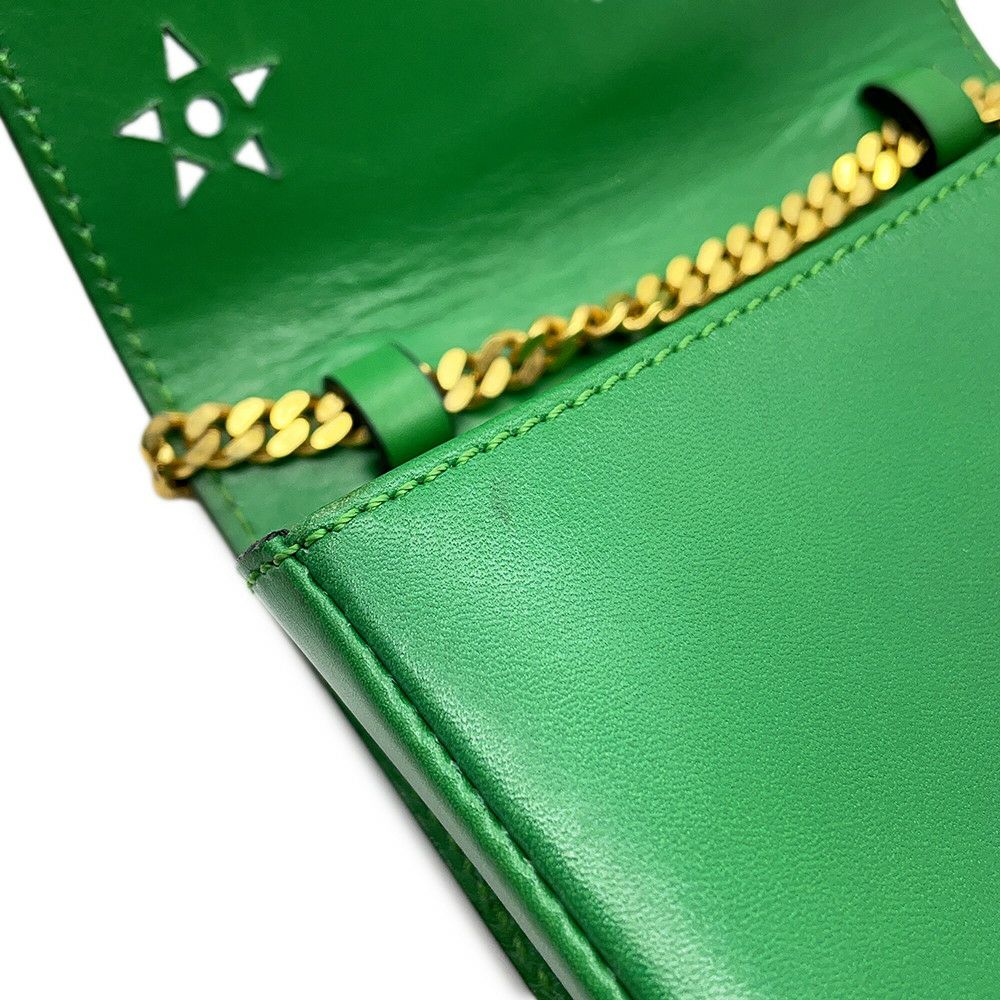 セリーヌ チェーンショルダーバッグ スターボール レザー CELINE バッグ