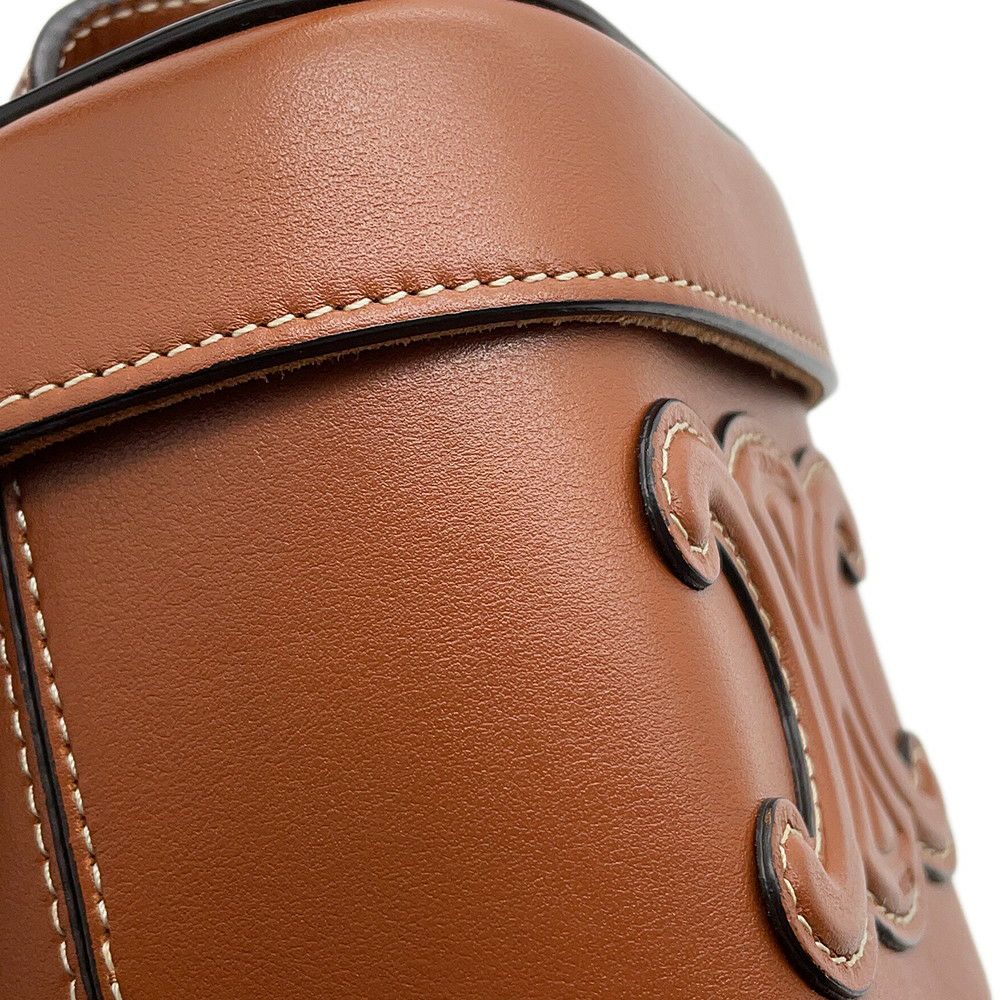 セリーヌ ショルダーバッグ トリオンフ スモールボックス レザー 199263 CELINE バッグ