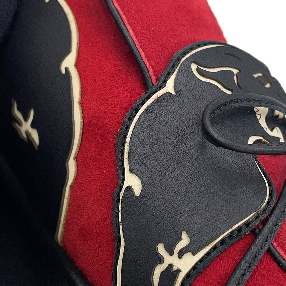 ヴァレンティノ ローファー パンサー スエード レディースサイズ37 1/2 NW1S0D22JHW VALENTINO 靴
