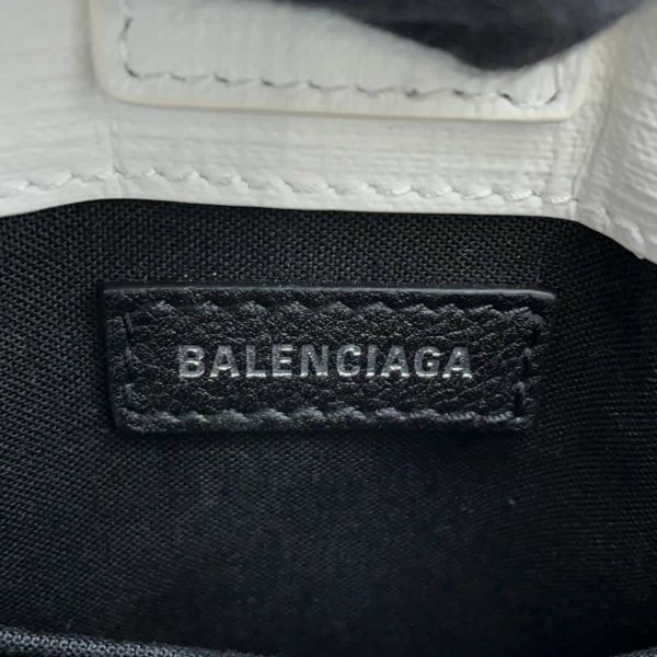 バレンシアガ ショルダーバッグ ショッピング フォンホルダーバッグ 593826 BALENCIAGA ミニバッグ クロスボディ 白