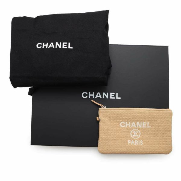 シャネル トートバッグ ドーヴィル ココマーク ミディアム キャンバス A67001 CHANEL