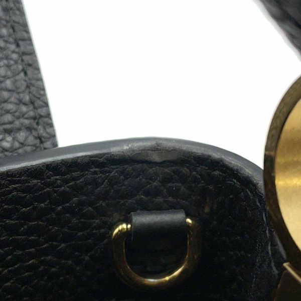 ルイヴィトン ハンドバッグ トリヨンレザー カプシーヌMINI M56071 LOUIS VUITTON 2way ブラック 黒