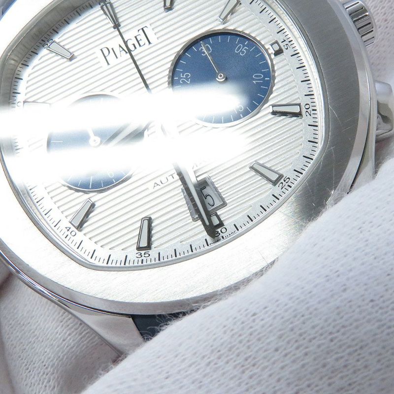 ピアジェ ポロ クロノグラフ 世界限定888本 G0A46013 PIAGET 腕時計 シルバー文字盤